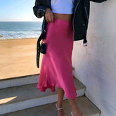 Annika Satin Skirt